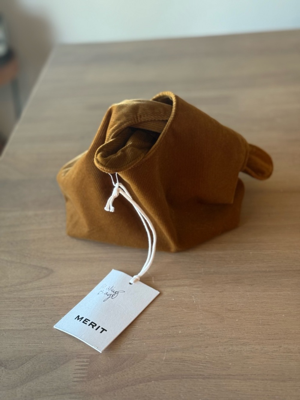 NWT MERIT Beauty Make Up Bag